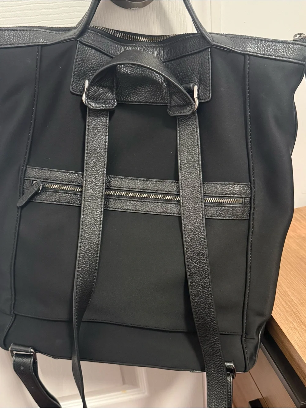 Cole Haan Black GrandSeries Logo Tote